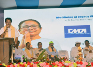 Inauguration of Bio-Mining of Legacy Waste and Land Reclamation Project at Begachia Trenching Ground