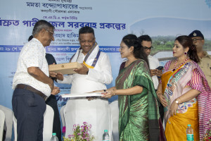 Inauguration of Purified Drinking Water Supply Project in Kalyani Municipal area