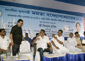 Inauguration of Augmentation of Water Supply Project at Chandernagore Municipal Corporation area